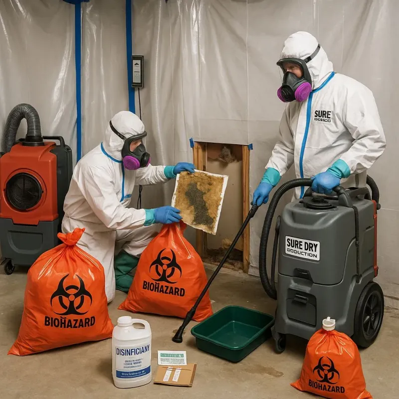 Contaminated Water Handling Protocols process in Fredericksburg, VA