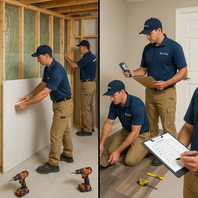 Repairs and Reconstruction process in Fredericksburg, VA